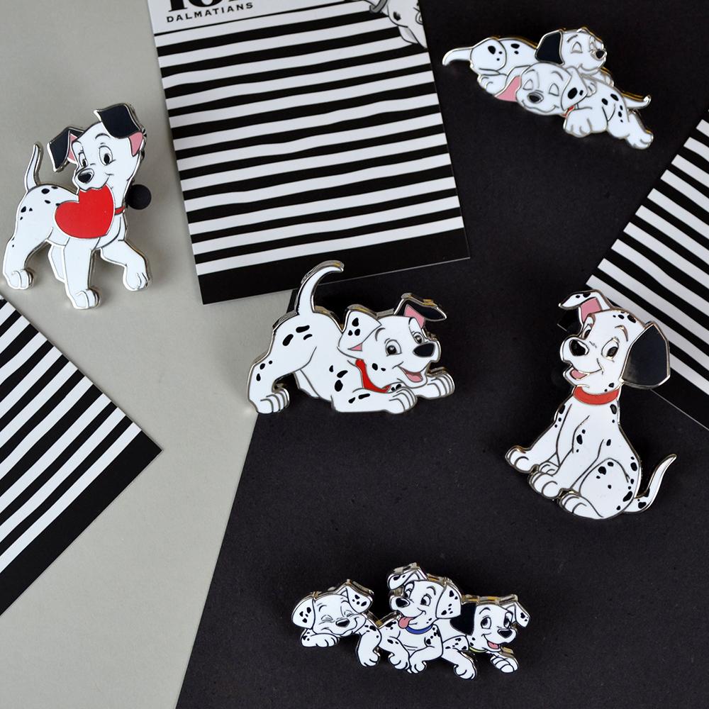 Iknowk Disney 101 Dalmatians Single-Sided Badge 5 Types