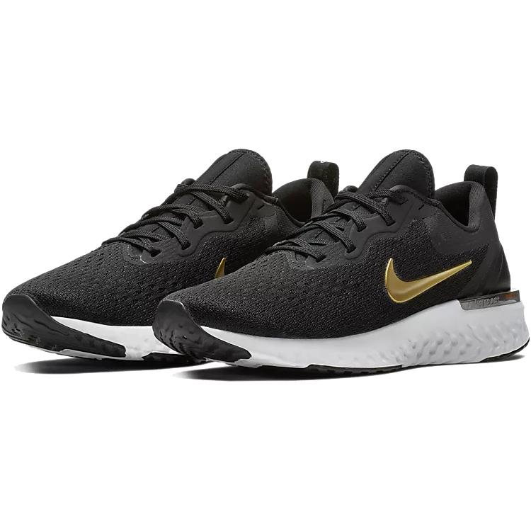 Nike Odyssey React Black Metallic Gold Women's AO9820-011