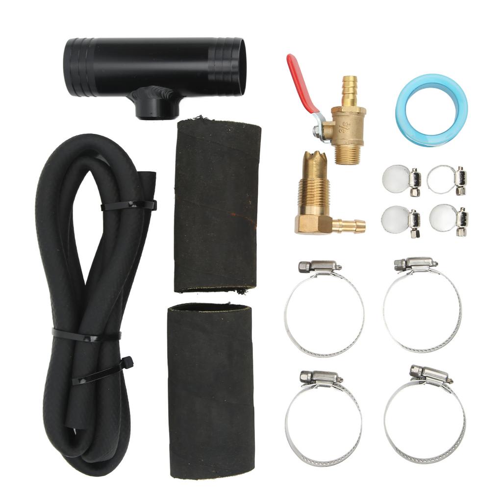 Zusatz-Transfertank-Anschluss-Kit mit Kraftstoffleitungs-Verbindungs-T-Klemme 11025 Ersatz für Ford