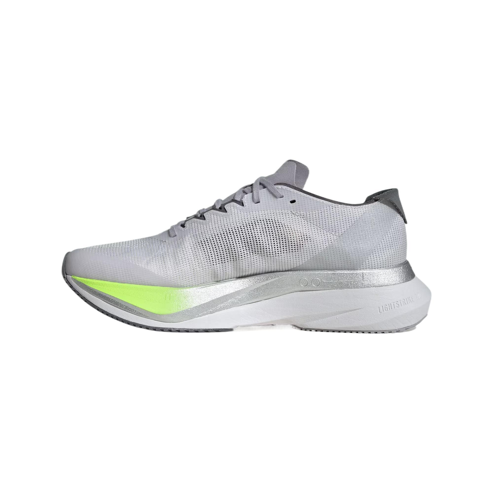 (WMNS) adidas Adizero Boston 12 Dash Grey Lucid Red Lucid Lemon Women s JI4473 EU 38