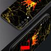Marble Letter Phone Case for Samsung Galaxy A56 A36 A26 A16 A34 A24 A42 A22 A20 A12 A40 A30 A10 5G Soft TPU Cover Shell Fundas