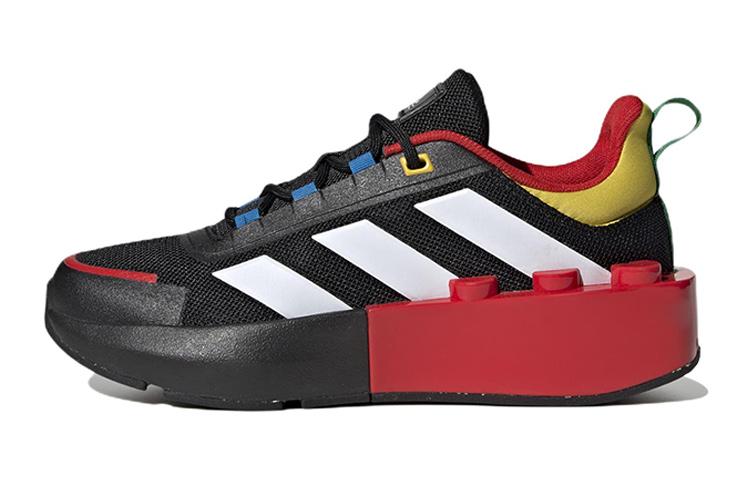 adidas Tech Runner  LEGO X  Big Kid  Black Red  HP5882 40
