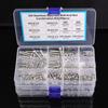 240pcs/box Stainless Steel Hexagon Socket Nut Bolts Assortment Kit M4-M5 Screw Set Metalworking Fasteners Home Hardware Tools