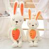Plush Bunny Toy Carrot Sleep Pillow For Kids Girls Gift