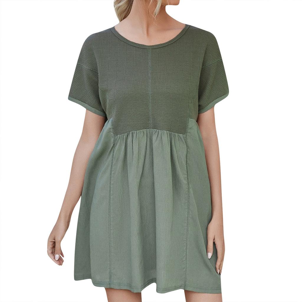 knee length dresses for ladies Casual Minimalist Chic Midi Dress main image 0