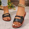 Women Slippers Trend Casual Flats Slippers New Summer Fashion Shoes Beach Bohemian Sandals Home Slides Women Zapatos De Mujer