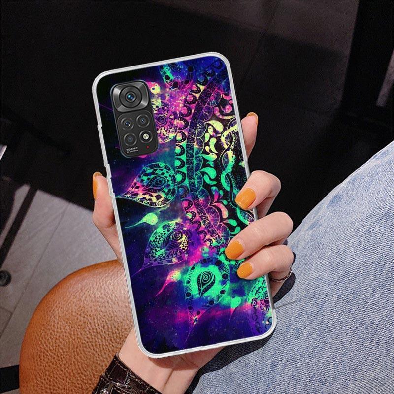 Mandala Sunflower Mandala Phone Case For Xiaomi Redmi Note 15 14 13 12S 12 11 Pro Plus 14S 11S 11E 10 10S 11T 5G Personalized Co