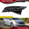 Front Bumper Fog Light Cover Bezel For Honda Odyssey 2014-2017 Passenger Black