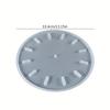 Large Clock Resin Mold,Round Clock Silicone Mold Wall Hanging Clock Epoxy Mold with Pointer for DIY Crafts Jewelry Making Resin