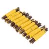 10Pcs Hamster Chew Sticks Apple Branches and Paper Rope Woven Wooden Hamster Bite Toys for Rabbit Hamster Chinchilla