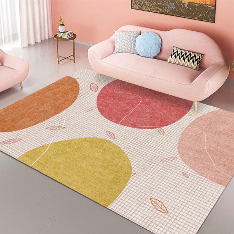 Modern Celebrity Bedroom/Living Room Carpet - Customizable Bedside or Sofa Floor Mat