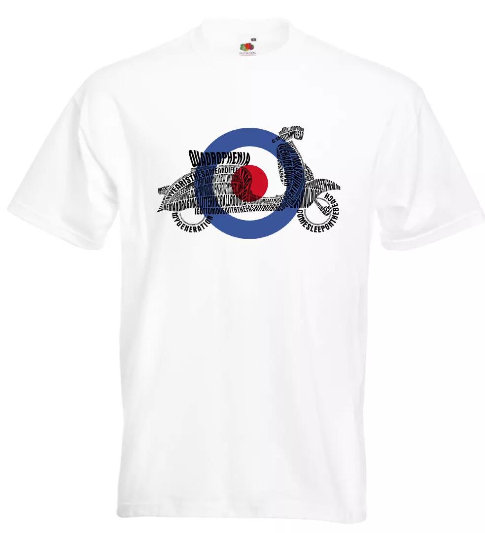 

The Who Quadrophenia T Shirt Mod Target Pete Townshend Roger Daltrey 2XL
