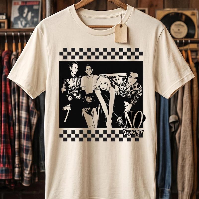 No Doubt Vintage 90s Rock Band Gwen Stefani TShirt