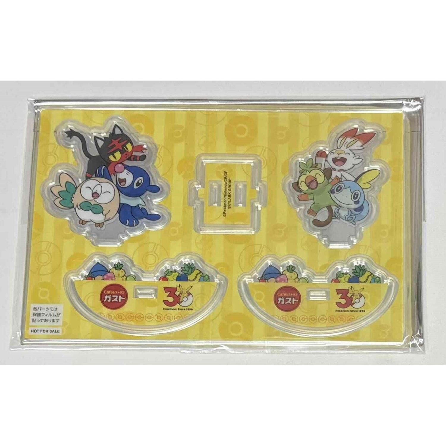 Free shipping. Gusto x Pokemon 30th Anniversary Campaign. Yura Acrylic Stand one five types. Cash on delivery not available. Yu-Packet. sale. Outer