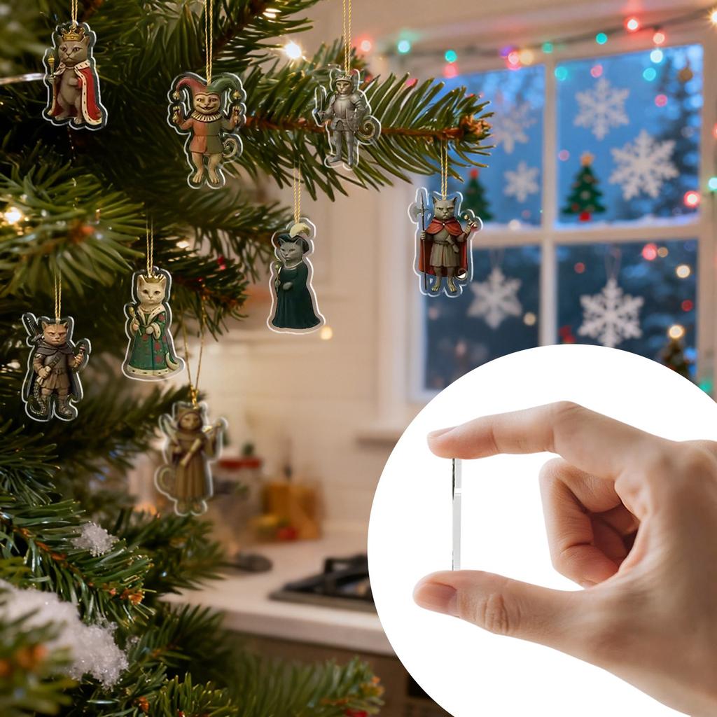 2D 24PC MEDIEVALCAT Popular Acrylic Countdown Calendar Clown