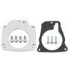 For LS2 For LH6 Throttle Body Adapter Kit for DrivebyWire Systems CNC Machined Aluminum Compatible with 3 Bolt To 4 Bolt
