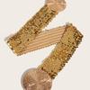All Matching Cincher Elastic Corset Belt Female Blingbling Corset Shining Waistband Waist Decorative Belt for Dresses
