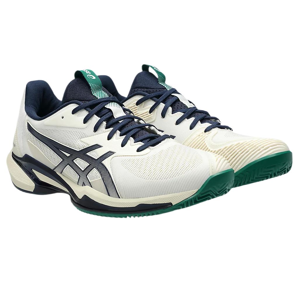 Asics Solution Speed FF 3 Cushioning Low top Tennis Shoes Men's Beige Black 1041A437-104
