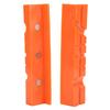 2pcs Nylon Vise Jaw Pads Strong Magnetism Protective Jaw Pads Vise Jaw Covers  For Metalworking