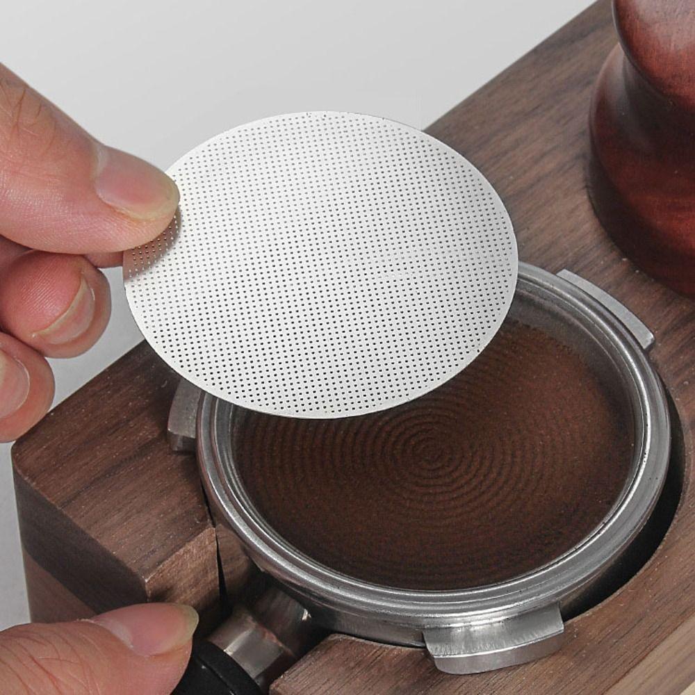 5pcs 51/53/58 MM Espresso Screen Coffee Filter Reusable Coffee Portafilter Basket  Barista
