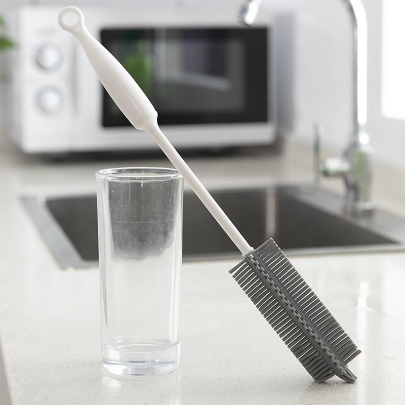 

Insulation Cup Washing Long Handled Cleaning Brush сірий