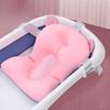 Hands-Free Newborn Bath Sling, Universal Adjustable Infant Bathtub Seat Net, Anti-Slip Safety Support for Stress-Free Bathing