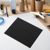5pcs Black Anodized Aluminum Plate 7X5 Inch Blank Engraving Sheets For Office Door Name Signs Metal Plaque Weather Resistant