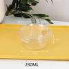 10 Pezzi 230/350/500/700ml Tazze Usa e Getta per Insalata Plastica Trasparente A Prova di Perdite Tazze per Dessert Con Coperchio Con Coperchio