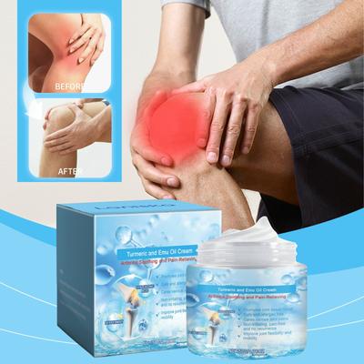 Soothing Joint Massage Cream Relieves Joint Pain And Muscle Discomfort. External Massage Cream Gently Soothes