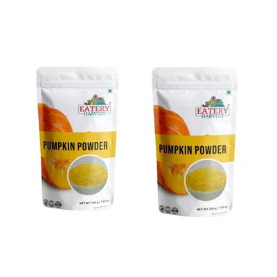 SAIPRO Pumpkin Powder 400 G(200g*2) High Fiber Pumpkin Powder For Pumpkin Soup Mix| Baby Food| Kids Weight Gain| Seasoning Gravy Mix
