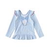 Mink Mui Ribbon Cherry Check Rash Guard  36314 621 01 