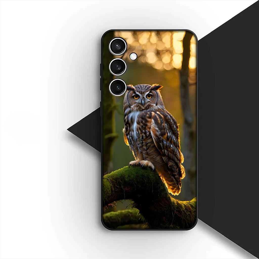 Bird Owl Cartoon Phone Cover for Motorola Moto G06 G86 G57 G14 G34 G24 A54 G15 G17 Power G77 G87 Protective Case
