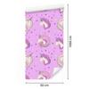 Wallpaper Unicorns In Front of Stars and Hearts for Living Room and Bedroom 50x1000
