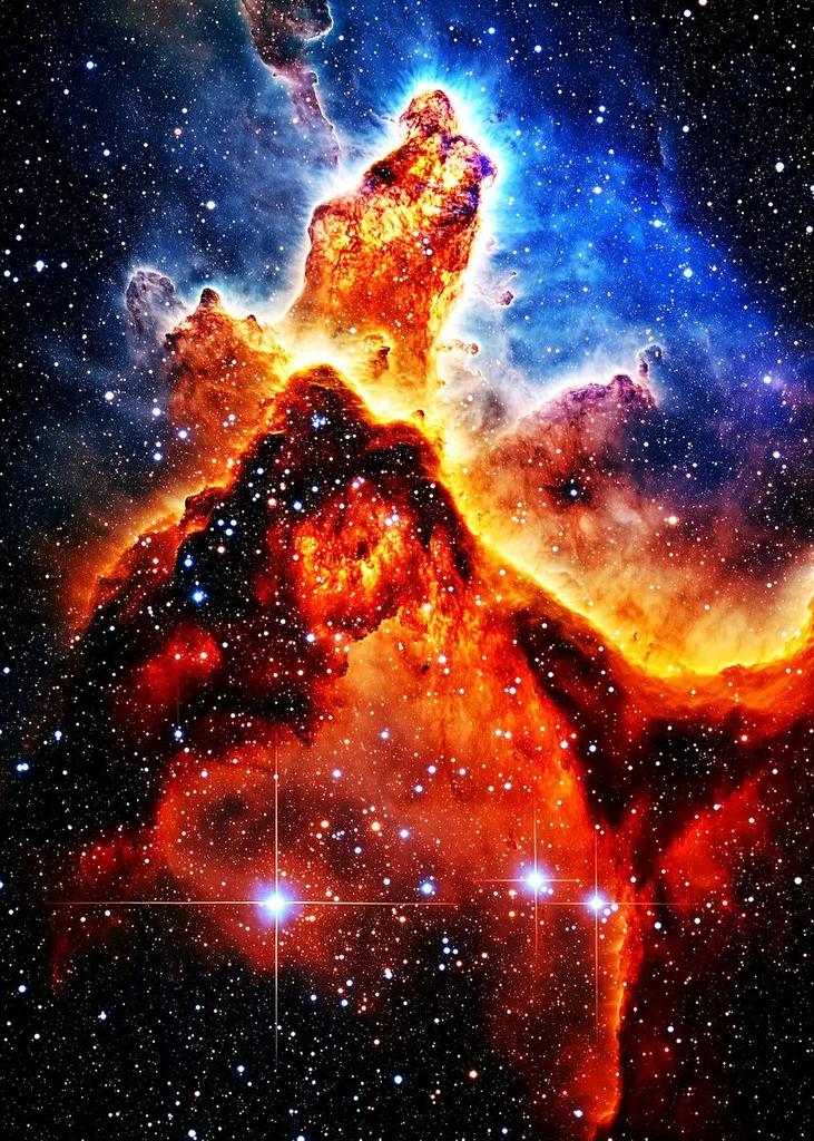 Colorful Nebulae Posters Space Vast Universe Milky Way Star Prints Canvas Painting Wall Art Picture Living Room Home Decor