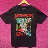 Megadeth Killing Time Crush the World Tour Metal Band Tee M