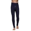 Men Pants Elastic Waist Thermal Insulation Long Johns Solid Color Travel Work School Bottoming