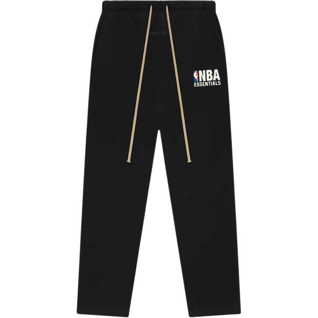 Fear of God Essentials x NBA Relaxte Sweatpants Schwarz Herren Unterteile 130AL246001F