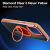 Applicable To Iphone17pro Mobile Phone Case, Two-color Xuncai Carbon Fiber Pattern Rotating Bracket, Anti-drop Apple 16p Mobile Phone Case.