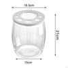 Bowl Tank Creative Transparent Table Ornament Trendy DIY Micro Landscape Aquarium for Office