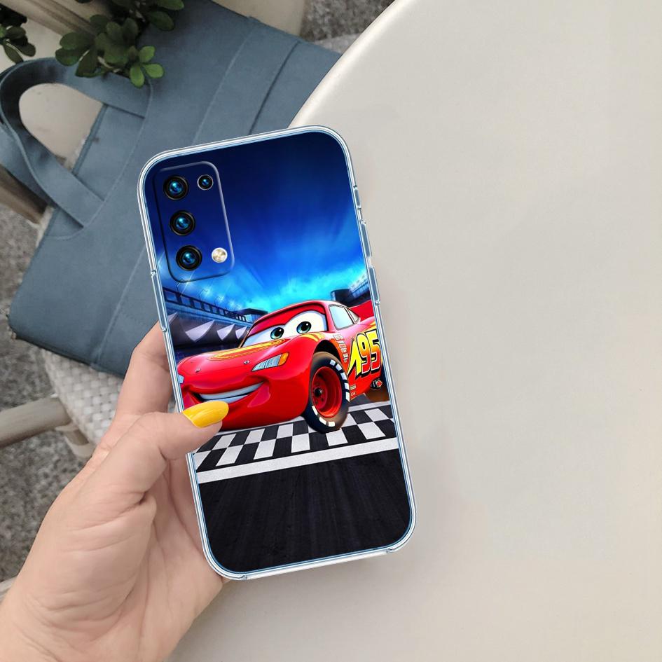 CJ23 Cars Lightning McQueen Case for Motorola Moto G10 G20 G30 G31 G32 G34 G35 G41 G42 G50 G51 G52 G55 G60 G60S G62 G71 G72 G75