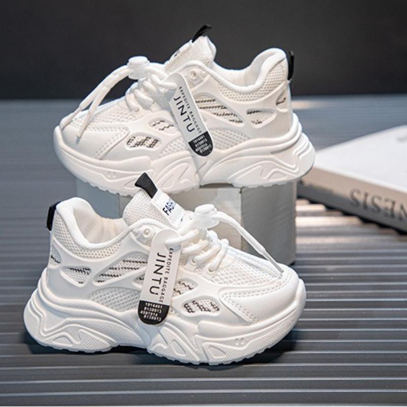 Girls' casual shoes autumn new girls' sneakers anti slip boy single shoe fashion boy shoe versatile kids shoes boys' mesh shoes