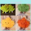 Yuzu Leaf Plush Toy With Pp Cotton For Autumn Decor And Gift Collection