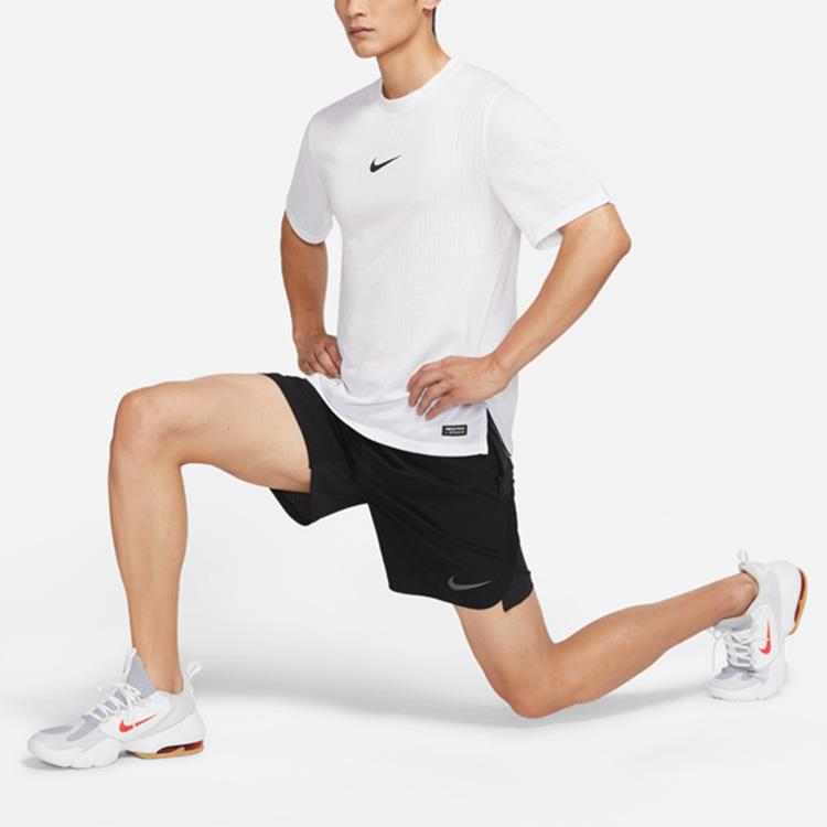 Nike Pro Dri-FIT Adv Training Short Sleeve T-Shirt Men Tops White DD1704-100