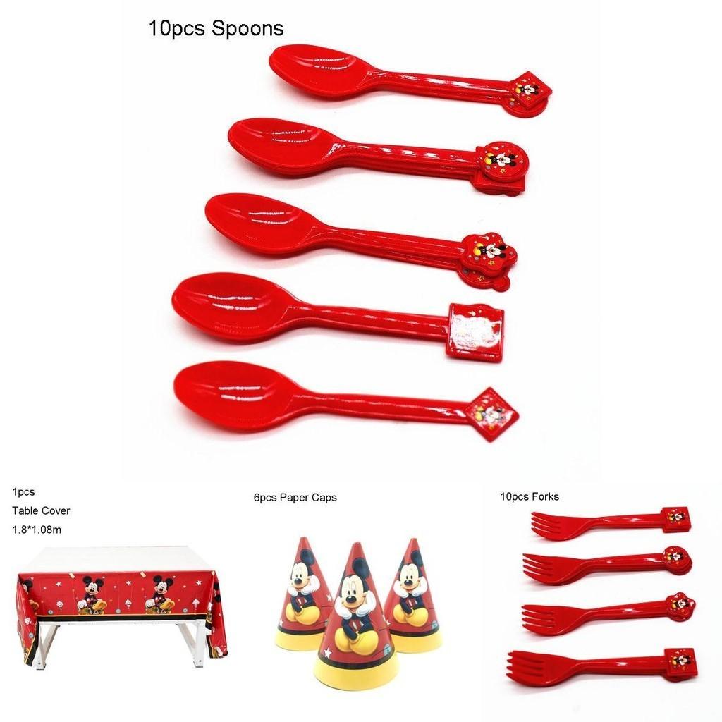 Párty potřeby s motivem Mickey Mouse pro veselé a slavnostní narozeninové oslavy