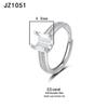 Tingxiang Versatile DIY S925 Sterling Silver Openable Ring Blanks - Multiple Styles