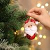 Christmas Figurine Pendant Set with Hanging Ornaments, W for Holiday Decor