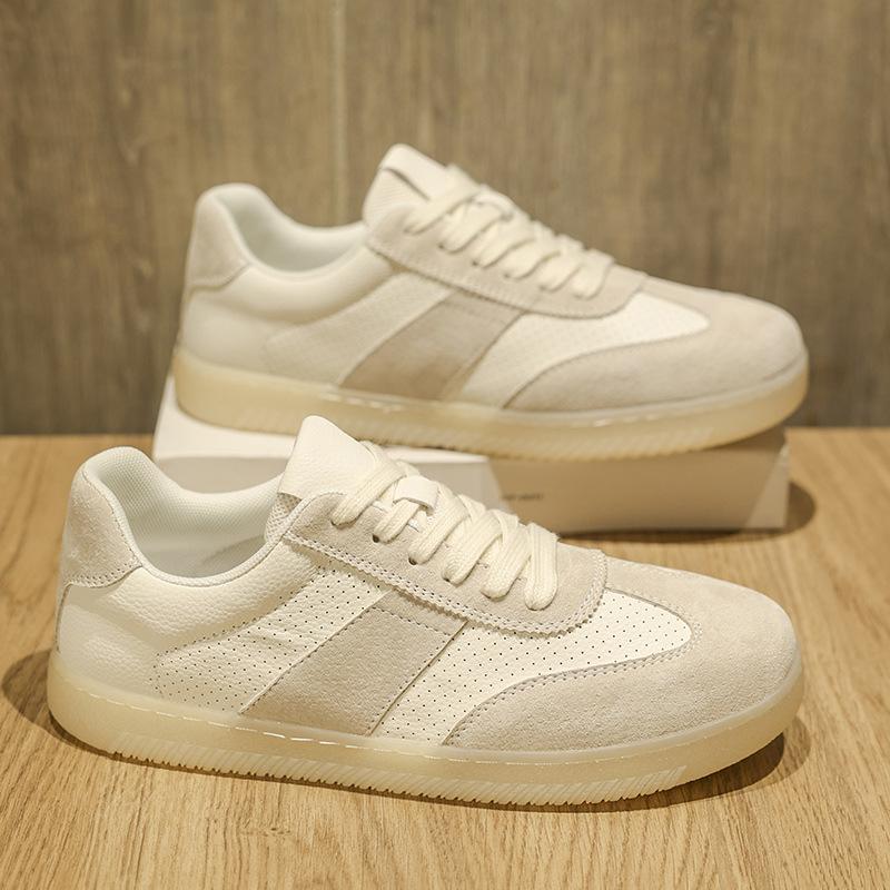 Men's Shoes Summer 2025 New Casual Breathable Sports Board Shoes High-end Versatile Leather Men's Retro Forrest Gump Tide Shoes