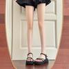 Summer New Thick-soled Open-toed Sandals Women's Heightening Muffin Bottom One-word Buckle with Toe Cold Slippers