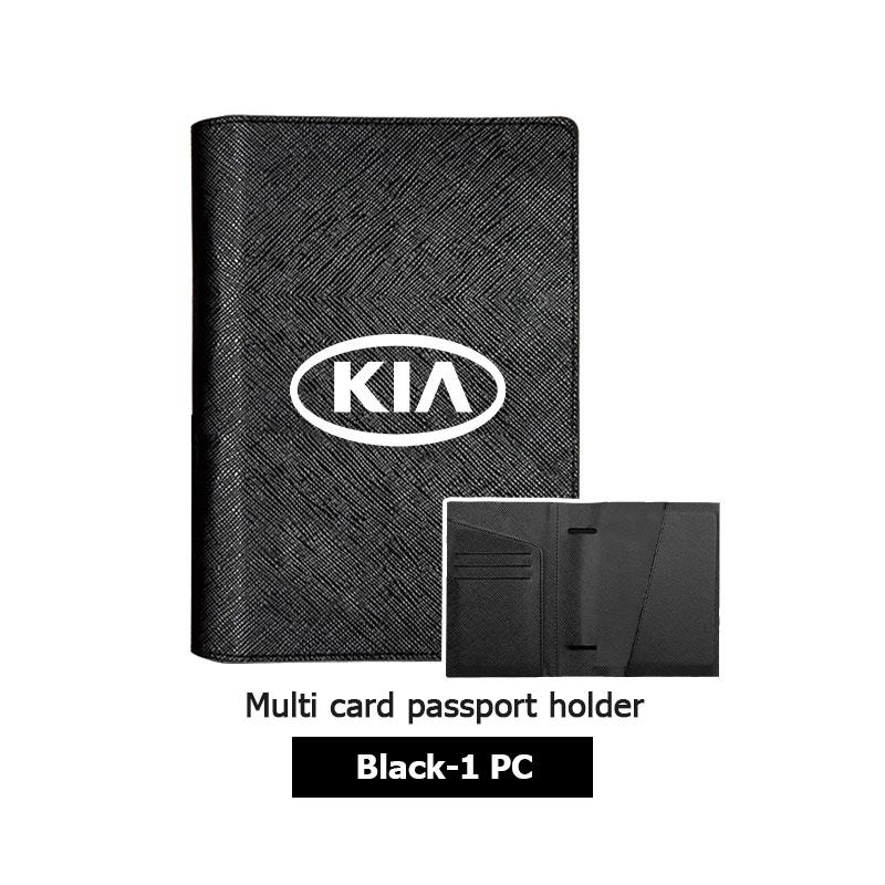 Für KIA Modischer Auto-Führerscheinhalter Leder Große Kapazität Kartenetui Stinger Optima Cerato Soul Venga Forte Spectra Sedona kxnhz00