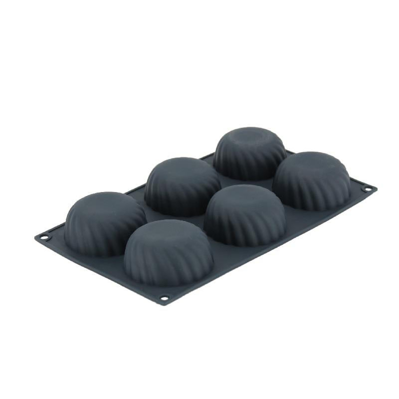 Silicone Moulds 1PCS 3D Mooncake Shape Mold Chocolate Mousse Desserts Pastry Decorating Tools